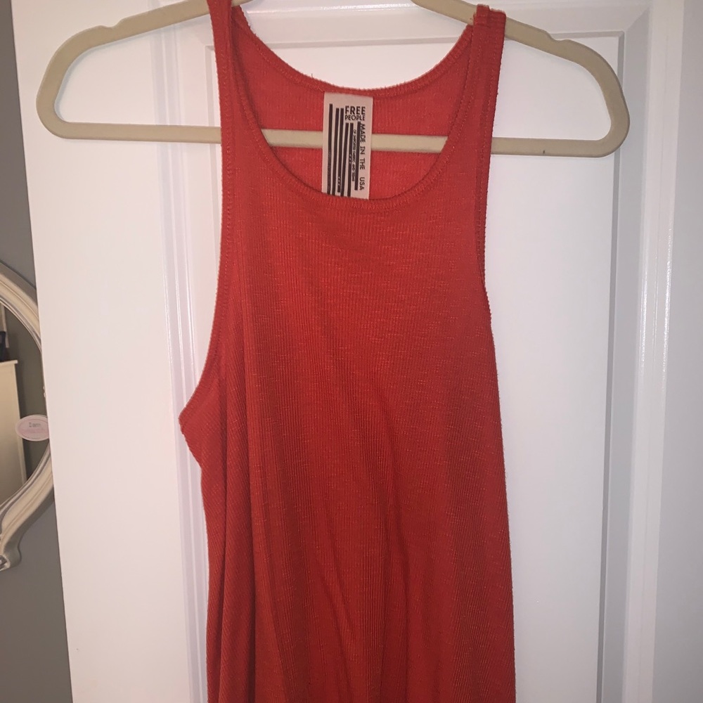 Free people orange tank